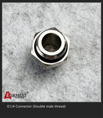 G1/4 Double Male Thread Connector Quick Connect Air Fittings