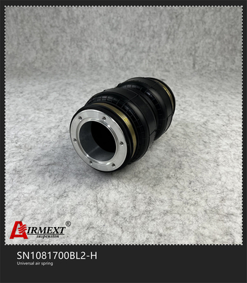 Double Convoluted Airbag Shock Absorber Rubber Air Spring SN108170BL2-H