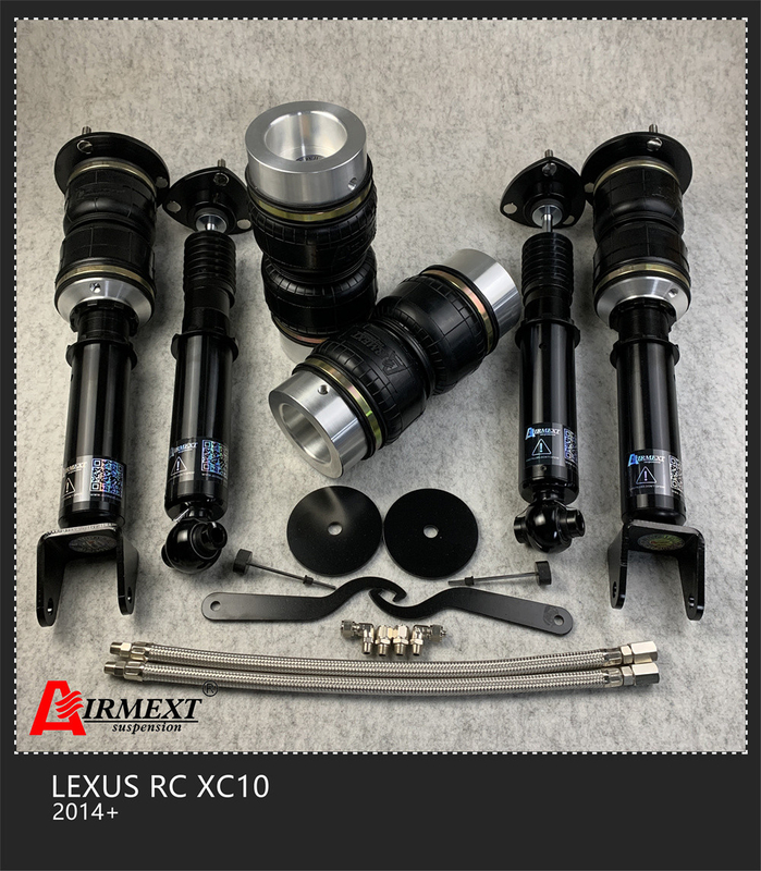 RC XC10 2014+ LEXUS Air Suspension Air Spring Suspension Kits